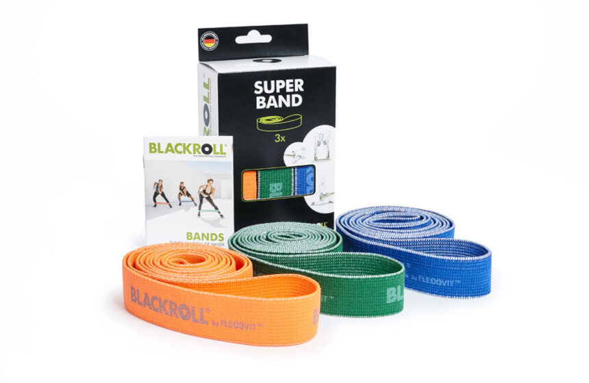 BLACKROLL SUPER BAND SET – TEXTILBE SZŐTT GUMIKÖTÉL SZETT