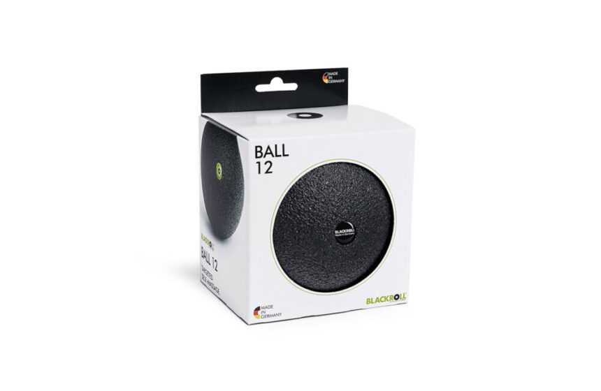 BLACKROLL BALL- SMR MASSZÁZSLABDA (12CM- FEKETE)